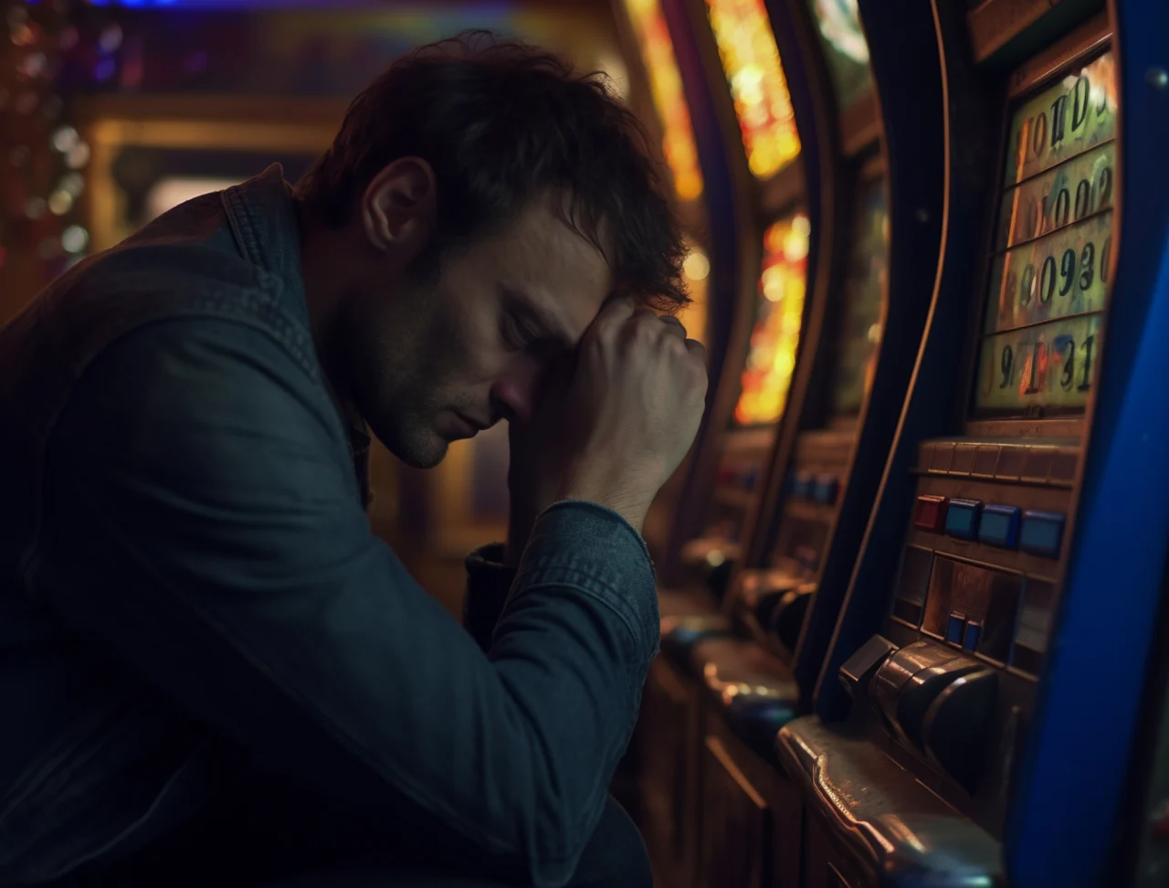 stay calm after loss in casino
